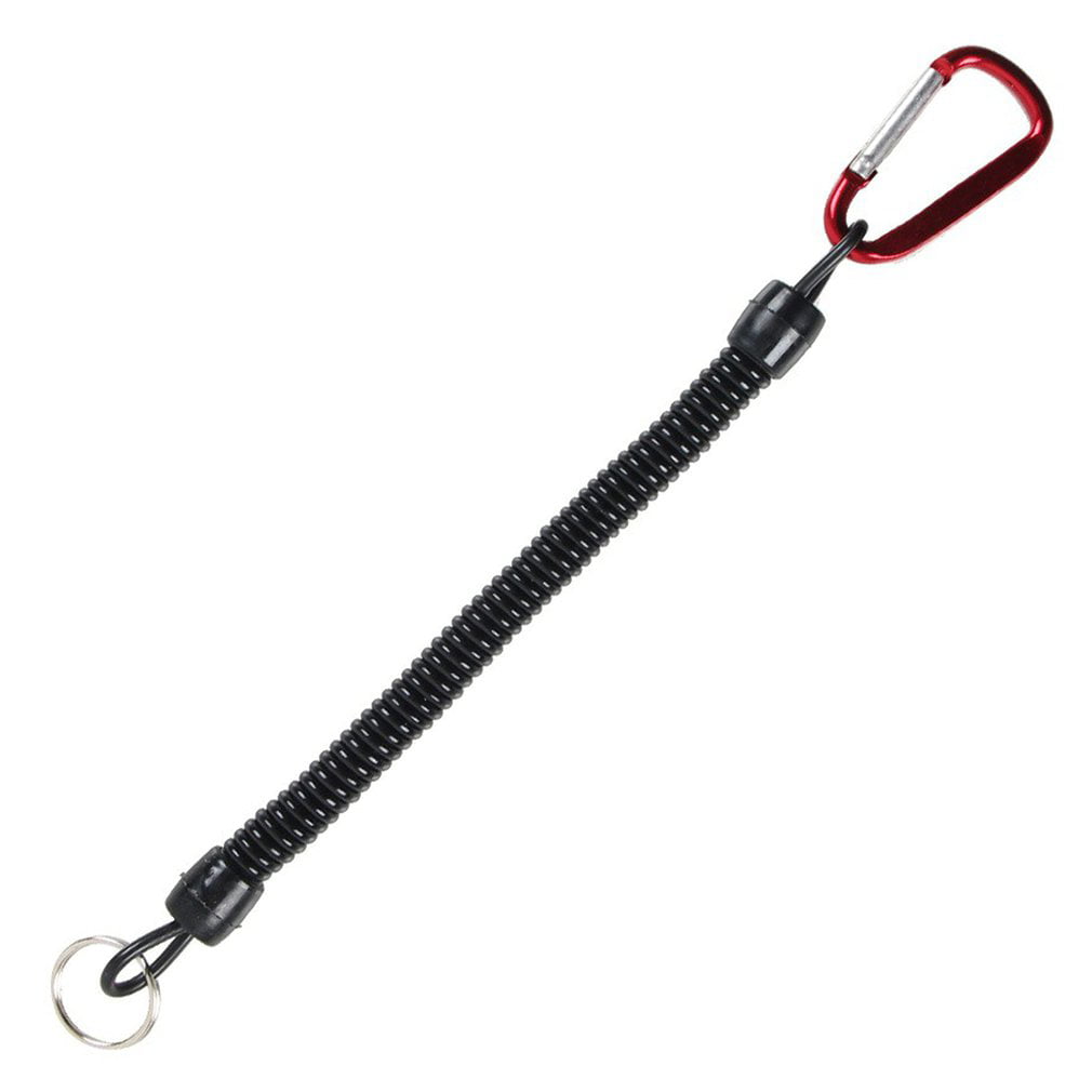 Lanyards Security Gear Tool Spring Elastic Rope Anti-lost Phone Keychain