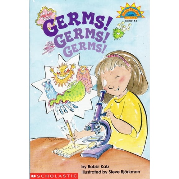 Pre-Owned Germs! Germs! Germs! (Hello Reader! Level 3 Science) (Paperback) 0590672959 9780590672955