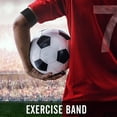 thumbnail image 4 of 10 Pcs Black Armbands Football, Elastic Black Armbands Mourning Band, Loop Closure Sports Exercise Armbands, Black Arm Bands For Football, Running, Re, 4 of 4