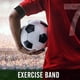 thumbnail image 4 of 10 brazaletes negros de fútbol, ​​brazaletes negros elásticos, banda de luto, brazaletes deportivos con cierre de bucle, brazaletes negros para fútbol, ​​correr, re, 4 of 4