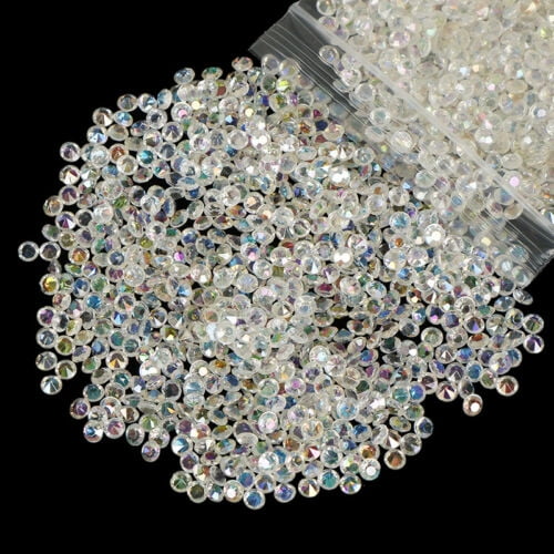 Hot 2000pcs 4.5mm Wedding Decor Crystals Diamond Table Confetti Party Supplies 