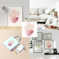 thumbnail image 6 of 11.8x11.8 Anatomical Heart Stencil Human Body Organ Template Reusable Plastic Happy Stencils, 6 of 6