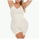thumbnail image 4 of Body moldeador para mujer, talla grande, sin espalda, estilo europeo y talla grande, con tirantes, ángulo plano, sin costuras, corsé fruncido, ropa moldeadora de nailon., 4 of 5