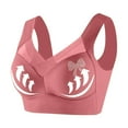thumbnail image 2 of Gamivast Placed My Account Recently Bras for Women Posture Correcting Bra no Underwire Seamless Bras Plus Size Sexy Push Up Bra Everyday Bras Red XXXXL Recent, 2 of 6