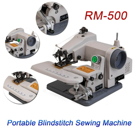 YILIKISS Portable Blindstitch Sewing Machine Industrial Blind Stitch Hemmer/Hemming Machine