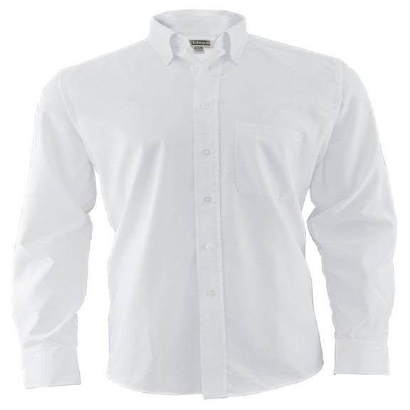 Edwards Garment Men's Easy Care Long Sleeve Oxford Shirt, Style 1077