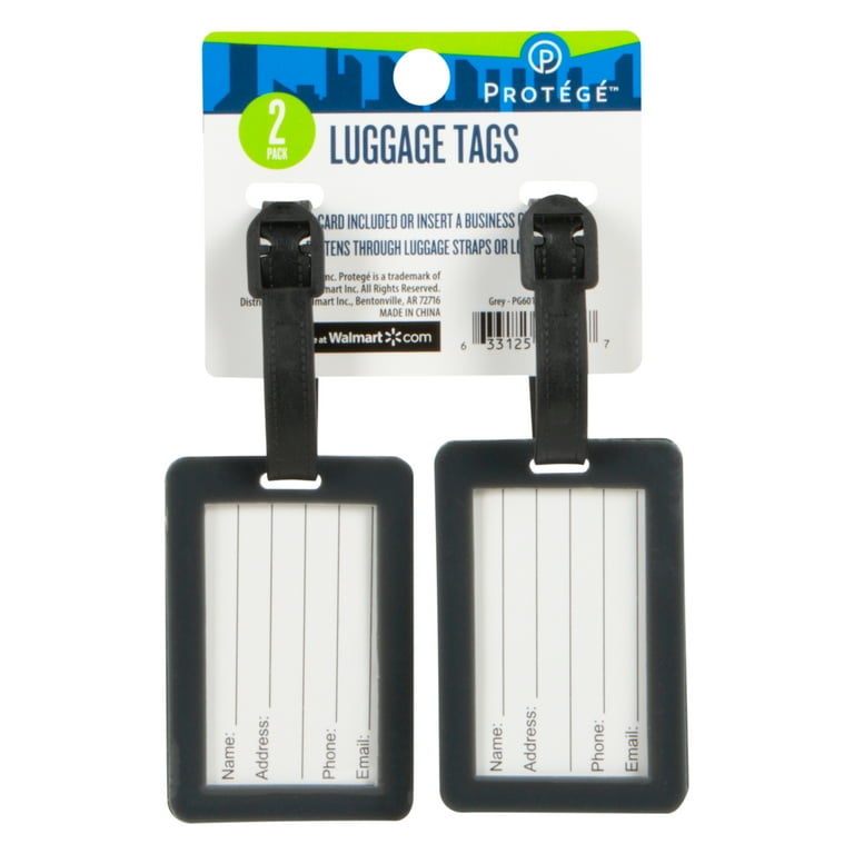 Luggage tags walmart in store hotsell
