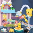thumbnail image 2 of Juguetes de baño para bebé, tubería de ducha con luz eléctrica de arcoíris, pistas deslizantes de patos amarillos, juego educativo de agua para baño, juguete para niños Gong Bohan LED, 2 of 2