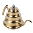 thumbnail image 3 of Gooseneck Tea Pot, Tea Kettle Stainless Steel Bamboo Joint Design Tea Pot, For Using On Gas, Electric And Induction Stove, 3 of 8