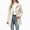 Beige, variant on Womens Single Breasted Overcoat Notched Lapel Belted Waist Trench Coat Slim Fit Adjustable Cuff Straps Jacket Fall Winter Fashion Clothing for Commuting