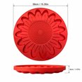 thumbnail image 2 of 15 Inch Reusable Flexible Sunflower Stepping Stone Mold, DIY Craft Concrete Cement Casting Mold for Garden Pathway & Lawn Decoration, Ideal for Home & Gardening Enthusiasts, 2 of 6