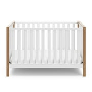 Storkcraft Modern Pacific 4-in-1 Convertible Baby Crib, Vintage Driftwood