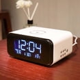 thumbnail image 3 of Alarm Clock Qwtwty New Large Display Screen Intelligent Alarm Clock Bluetooth Speaker10W Wireless Charging Rear Mounted Warm Night Light, 3 of 6