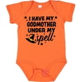 thumbnail image 3 of Inktastic I Have My Godmother Under My Spell with Cute Witch Hat Boys or Girls Baby Bodysuit, 3 of 5