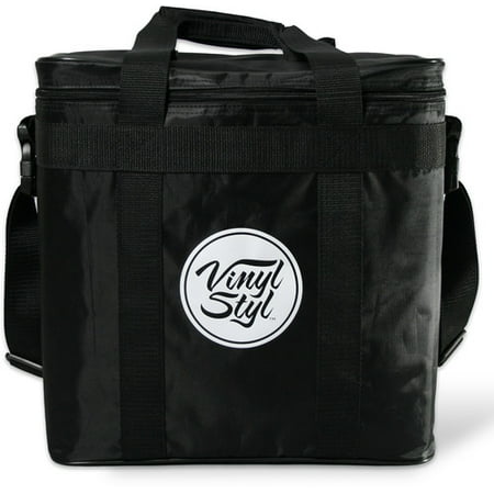 Vinyl Styl™ Padded Carrying Case for Records and Portable Turntables