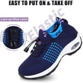 thumbnail image 4 of Cyiecw Orthopedic Sneakers Breathable Women Walking Shoes Slip on Trainers Women's Comfortable Casual Ladies Athletic Shoe Thick Bottom, 4 of 6
