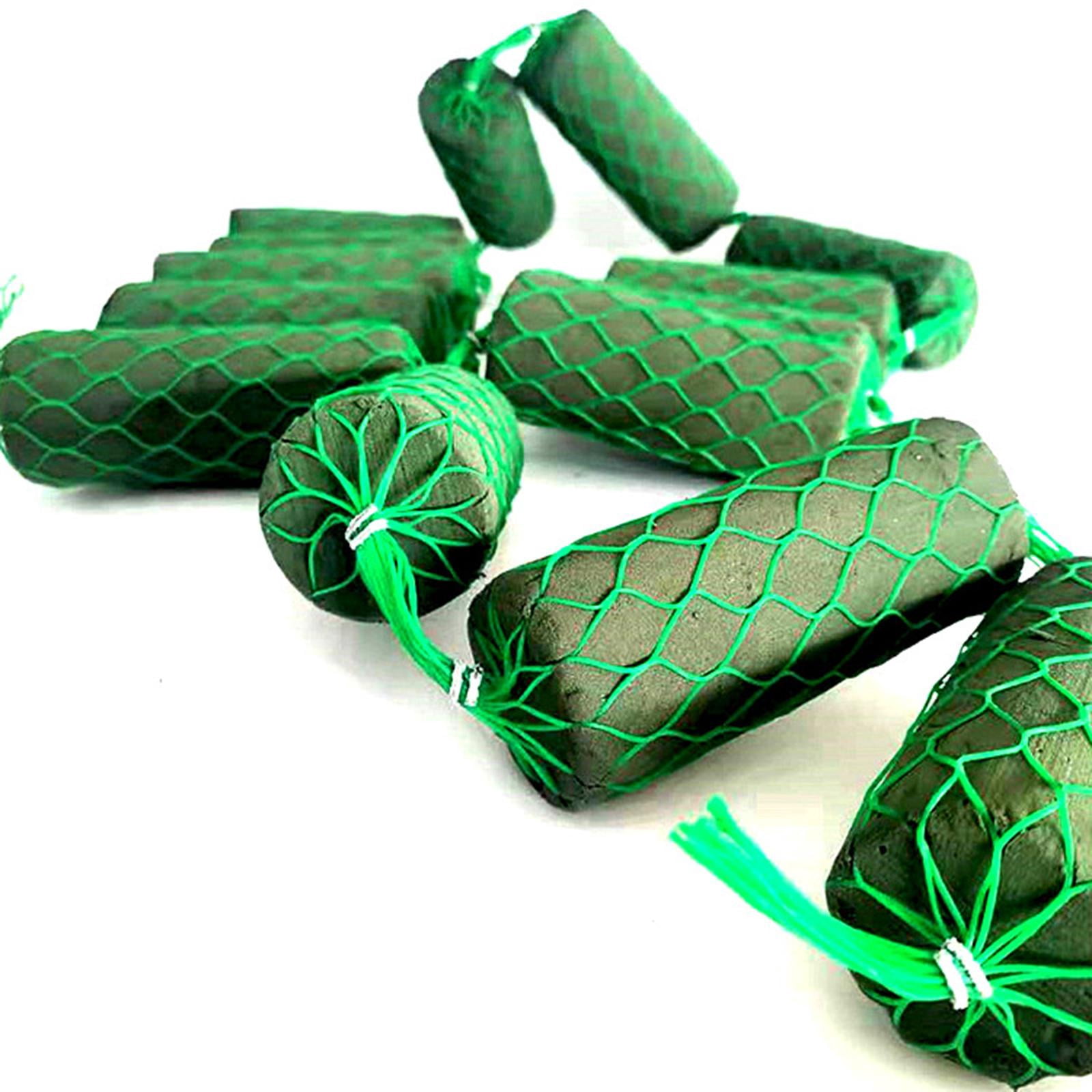 14Pcs Floral Foam Blocks Absorption Flower Holder Cylinder Netting for Party Table Centerpiece Florist Wedding Home Decor