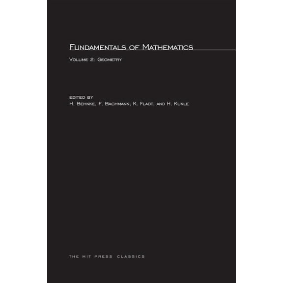 Mit Press Fundamentals of Mathematics, Volume 2: Geometry, Book 2, (Paperback)