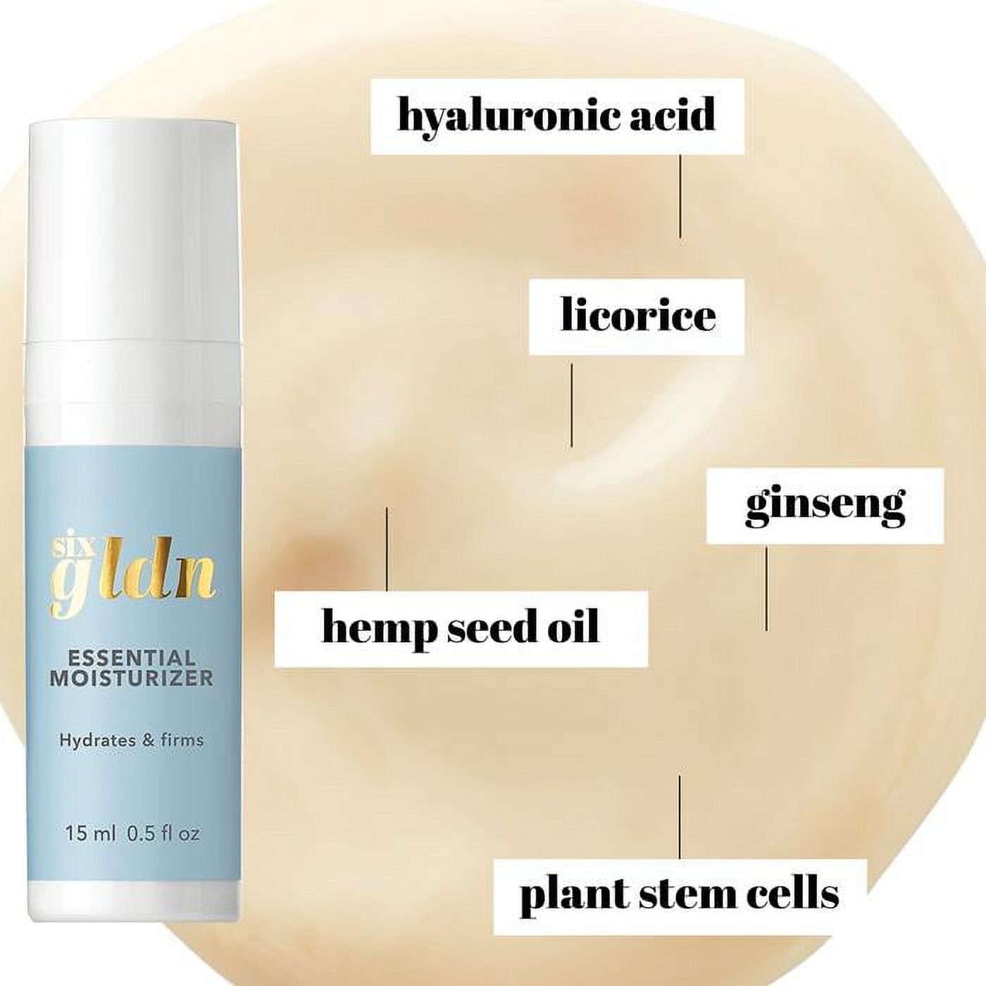 Six Gldn Mini Power Duo: Hydrate & Deeply Nourish, 15ml