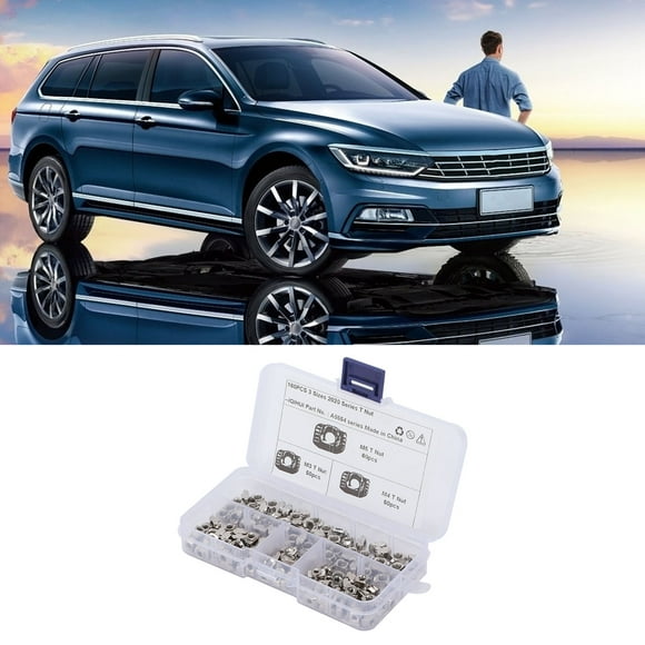 T Nut, Hammer Head Nut 160PCS Head Fastener Car Accessory For 3D Printer For CNC Cutting Machine For Automobile For CNC Milling Machine