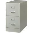 thumbnail image 3 of Scranton & Co 26.5" 2-Drawer Metal Letter Vertical Filing Cabinet in Light Gray, 3 of 6