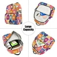 thumbnail image 5 of FORMRS Mini Backpack Purse for Women Travel Daypack Casual Shoulder Bag, Colorful Jars, 5 of 7