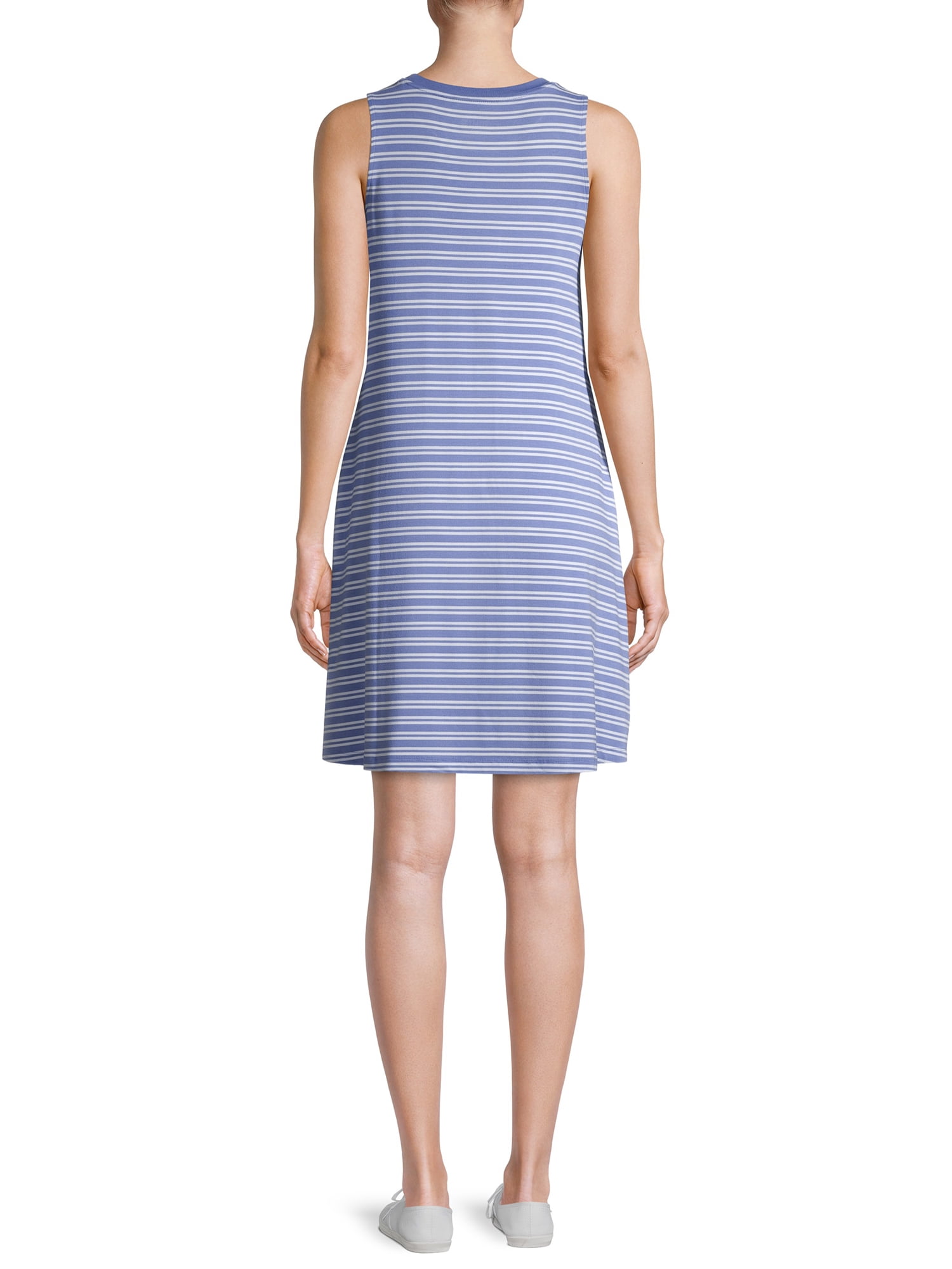 Time and Tru Women's Sleeveless Knit Dress