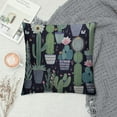 thumbnail image 2 of COMIO  Cactus Square Throw Waist Pillow Case Decorative Cushion Cover Pillowcase Sofa, 2 of 5