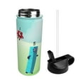 thumbnail image 3 of Numberblocks Insulated Water Bottle with Straw Lid, 18 oz Double Wall Vacuum Stainless Steel Kids Cup, Leak Proof Sports Thermos for Travel Fitness Hiking Outdoors, 3 of 8
