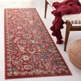 thumbnail image 2 of SAFAVIEH Kashan Isaija Medallion Runner Rug, Rust/Ivory, 2'6" x 8', 2 of 8