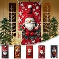 thumbnail image 7 of Todaioua Christmas Door Decor, Gnome Theme Banner 71x35 Inch, Merry Christmas Hanging Sign for Front Door, Xmas Party Background, Winter New Year Wall Decor, 7 of 7