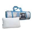 thumbnail image 1 of Almohada Kashbill Memory Foam Triturado Queen, Ajustable y Ergonómica, Hipoalergénica y Transpirable - Soporte Personalizado para un Descanso Óptimo 70x50, 1 of 5