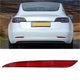 thumbnail image 1 of Reflector de Parachoques Compatible Con Modelo 3 2017 A 2023, Reflector Rojo de la Cola del Coche de la Lente, Luces Reflectoras Embellecedoras del Parachoques Trasero, 1 of 7