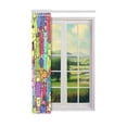 thumbnail image 3 of MKHERT Cute Doodle Cat Window Curtain Living Room,Bedroom Window Drapes 52x84 inch, 3 of 3