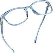 LifeArt Blue Light Blocking Reading Glasses (Square Frame, +1.75 Magnification)
