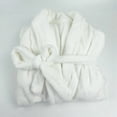 thumbnail image 5 of NOLDARES Mens Robe Cotton Bathrobe Soft Terry Cloth Towel Bath Robe for Men(White,One Size), 5 of 6