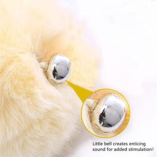 10-Pack Replaceable Cat Dangling Toy with Bell, Cat Scratching Post Tree Tower Replacement Attachment Ball Toy