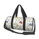 thumbnail image 1 of Fotbe Colorful Mushrooms and Plants Bolsa Deportiva de Lona Plegable con Estampado, Bolsa de Gimnasio con Bolsillo Seco/Húmedo, Bolsa de Viaje Ultraligera de Gran Capacidad, 1 of 6