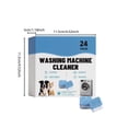 thumbnail image 3 of Washing Machine Cleaner Descaler 24 Pack - Deep Cleaning Tablets For HE Front Loader & Top Load Washer, Septic Safe Eco-Friendly Deodorizer, Clean Inside Drum and Laundry Tub Seal, 3 of 9