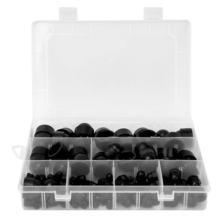 

145pcs Nylon Plastic Hex Nut Cover Bolts Protection Cap M4 M5 M6 M8 M10 M12 Hardware Fasteners