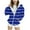 #309-Blue, variant on Cowsor Girls Zip Up Hoodies Oversized Lightweight Hooded Sweatshirt Casual Long Sleeve Jacket Y2K Fall Clothes