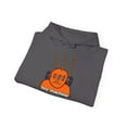 thumbnail image 3 of Toy Machine Orange Funky Alien Vintage Skateboarding Hoodie Print - Charcoal / S, 3 of 4