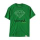 thumbnail image 1 of Camiseta gráfica Diamond Supply Co para hombre con Logo esbozado verde extragrande, 1 of 1