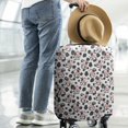 thumbnail image 2 of White Cow Black Spot Pattern Luggage Cover Fashion Suitcase Cover Baggage Covers Fit 25-28 Inch Luggage (Go Travel), 2 of 5