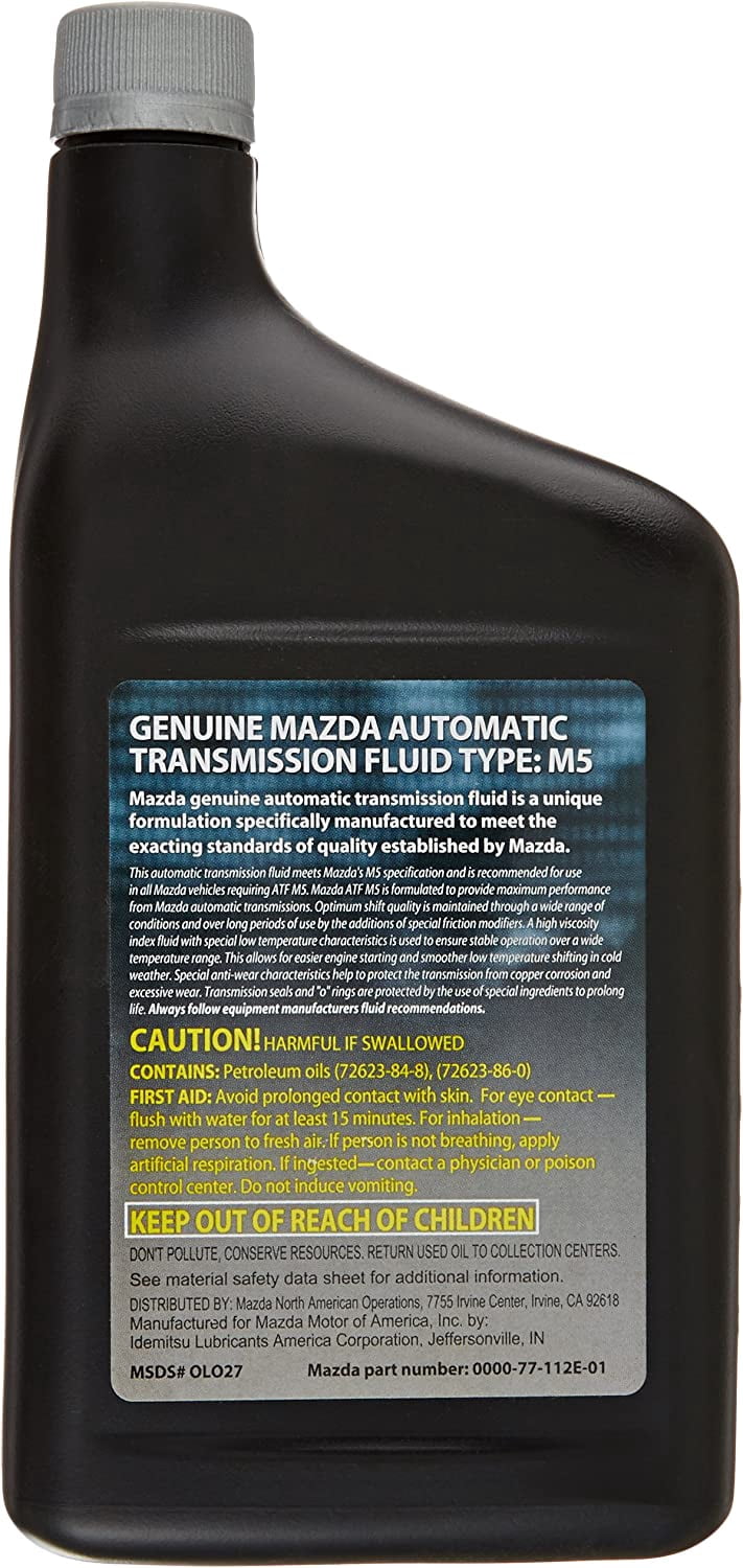 Genuine Mazda 0000-77-112E-01 Transmission Fluid