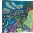 thumbnail image 1 of ARTCANVAS Mexico Bay - Fehmarn 1912 Canvas Art Print by Ernst Ludwig Kirchner - Size: 26" x 26" (0.75" Deep), 1 of 9