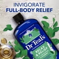 thumbnail image 3 of Dr Teal's Relax & Relief Foaming Bubble Bath with Pure Epsom Salt, Eucalyptus & Spearmint, 34 fl.oz., 3 of 10