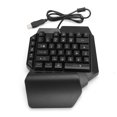 thumbnail image 1 of Clavier pour PUBG, Clavier Portable à une Main, Design Antidérapant Résistant à l'Usure pour Gamer à Domicile, 1 of 8