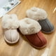 thumbnail image 4 of Zapatillas de casa para parejas de algodón con boca de lana cálida a la moda de otoño e invierno, zapatillas de algodón de felpa con fondo grueso antideslizantes, 4 of 6