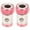 Red, variant on NFTIGB 2Pcs Magnetic Ring Universal Metric 1/4 Inch / 6.35 mm Hex Shank Screwdriver Bits Accessories Red Tool Organizer Alloy Steel Magnetizer for Hardware Tools